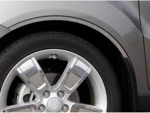 4p Luxury FX Chrome Fender Trim w/Gasket & Adhesive for 2010-2013 Kia Soul - Picture 1 of 5