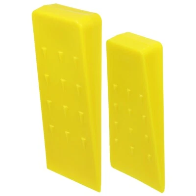Tree Felling Wedge Kit 5.5" 8" Heavy Duty Chainsaw Log Wood Cutting Block 2 Pack - Image 1 of 4