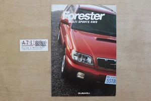 JDM Subaru Forester SF5 Multi Sport Sales Brochure Catalogue - Picture 1 of 5