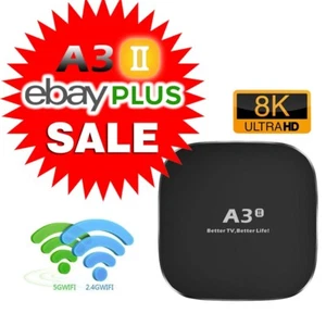2025 Newest A3Ⅱ TV BOX HTV - FREE Next Business Day Delivery Express Post - Picture 1 of 11