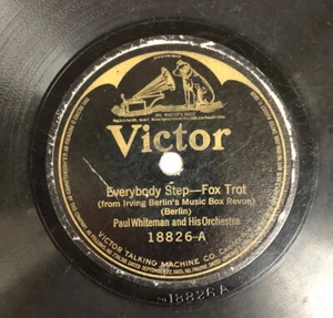 Pual Whiteman & His Orchestra Everybody Step/Ka-Lu-A- Danhue Jazz "Bat Wing" - Imagen 1 de 2