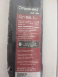 42 Zoll Troy-Bilt Aufsitzmähermesser mit 6-Pt Star OE# 942-04308, 942-04312 - Bild 1 von 2