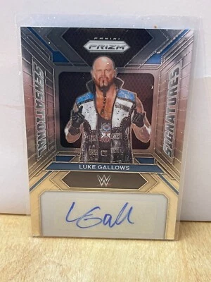 2024 Prizm WWE LUKE GALLOWS Sensational Signatures Auto #SS-GAL - Image 1 of 2