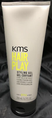 Gel de peinado KMS HAIR PLAY 6,7 oz/200 ml - NUEVO gel para cabello firme y fuerte Foto 1 de 2