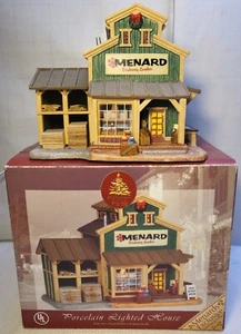 RETRO LEMAX BOSQUE ENCANTADO MENARDS EXCLUSIVO EDIFICIO ILUMINADO "MENARD"  - Imagen 1 de 21