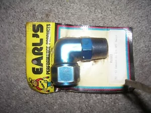 Earls Plumbing 923112ERL 90 Deg. Aluminum AN to NPT Adapter-12-3/4 NPT SWIVEL - Bild 1 von 1