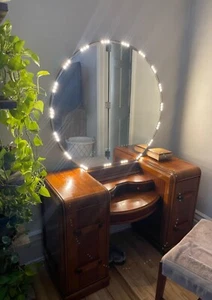 LED Mirror Strip Lights for Mirror Vanity Makeup Table Bathroom Dimmable Adjust - Picture 1 of 9