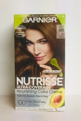 Garnier Nutrisse Spiced Avellana # 600 Color de cabello marrón natural claro profundo Foto 1 de 4
