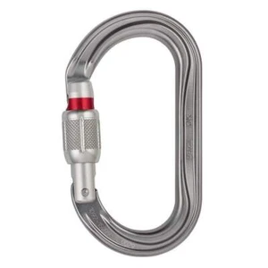 Mosquetón de aluminio ovalado con bloqueo de tornillo PETZL OK - Imagen 1 de 1