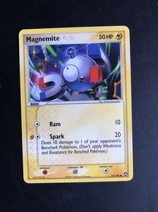 Magnemite Pokemon Card 54/108 EX Power Keepers common non-holo LP - Picture 1 of 6