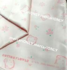 Out of print Heisei era retro Hello Kitty fabric, fabric, pink flowers, hagire