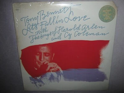 TONY BENNETT Let's Fall In Love ORIGINAL SEALED PROMO New Double Vinyl 2 LP 1975 - Image 1 of 4