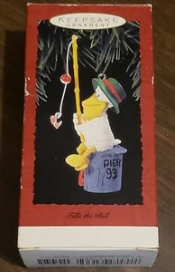 Hallmark Keepsake Ornament (Fills the Bill) 1993 Pelican Fishing Pier 93 - Picture 1 of 10