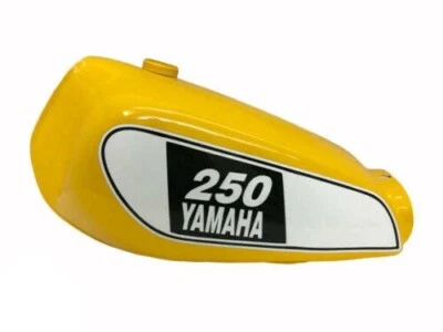 Tanque de gasolina Yamaha Xt 250 3Y3 4Y1 pintado amarillo 1980-1990/APTO PARA Foto 1 de 4