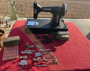VINTAGE Rare Kenmore Sewing Machine Model 117.300 w/ Storage Box Works Well !. - Picture 1 of 15
