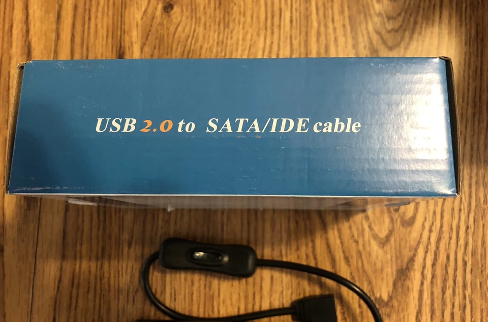 USB 2.0 to Sata Ide 2.5" 3.5" External Adapter Transfer Cable Kit DvD Hard Disk - Image 1 of 4