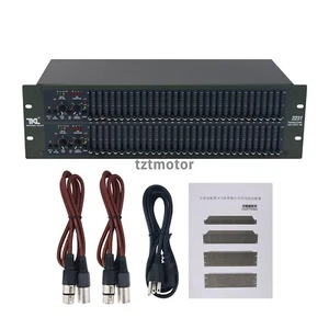 Ecualizador doble TKL-2231 31 segmentos 2U para sintonización estéreo de altavoz + limitador de amplitud - Imagen 1 de 8