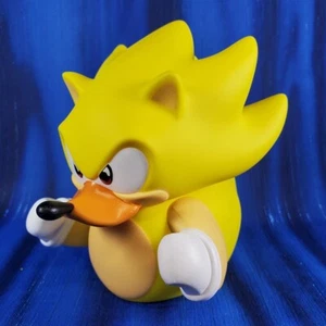 Sonic the Hedgehog Super Sonic Rubber Duck Figur Tubbz Gamer NEU - Bild 1 von 11
