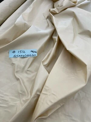 FABULOUS QUALITY SILK TAFFETA IRIDESCENT - NUTTY CREAM!!! - Image 1 of 4
