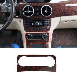 Panel de interruptor de aire acondicionado adecuado para Benz GLK 2013-2014-2015 grano de madera de ágata - Imagen 1 de 6