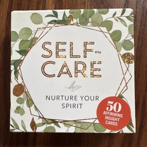 Self-Care Insight Card Deck (set of 50 cards) by Peter Pauper Press - Picture 1 of 3