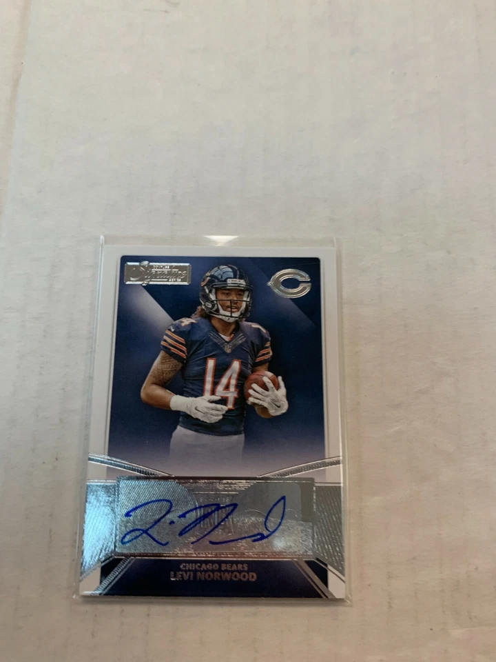 Levi Norwood 2015 Signature Series Rookie Auto Card #423 - Image 1 of 1