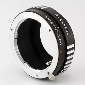 AF-EM Adapter For Sony Alpha Minolta AF MA lens to Canon EOS M M50 EF-M Camera - Picture 1 of 3