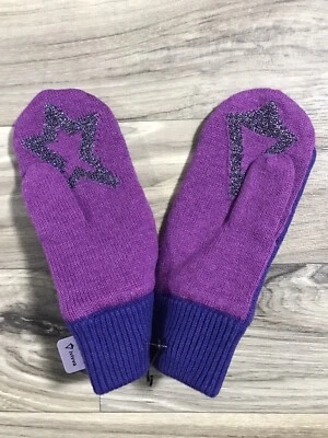 Ivivva de Lululemon Mitón Naturalmente Bonito Niñas Talla M/L HGGR/HCNO Púrpura Magenta Foto 1 de 4