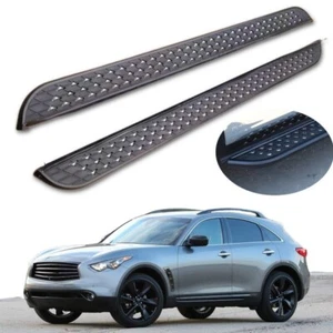 2PCS Running Boards Fits for Infiniti QX70 FX35 37 50 2013-2017 Nerf Bars - Foto 1 di 8