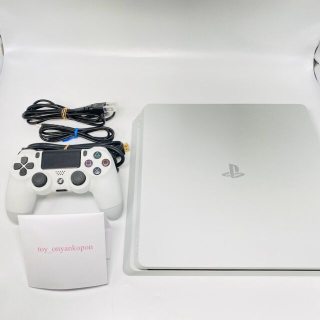 Preços baixos em Sony PlayStation 4 Slim Branco Consoles de videogame