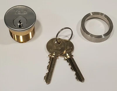 Yale 2153X1-1/8 x 626 Mortise cylinder, para Keyway, 6pin, 11/8