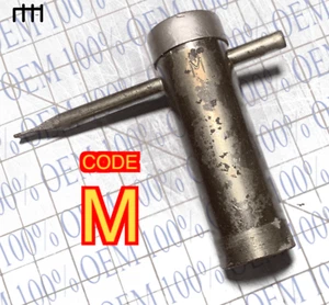 GM OEM Wire Wheel Hubcap Locking Nut Key Wrench - Code M - Picture 1 of 8