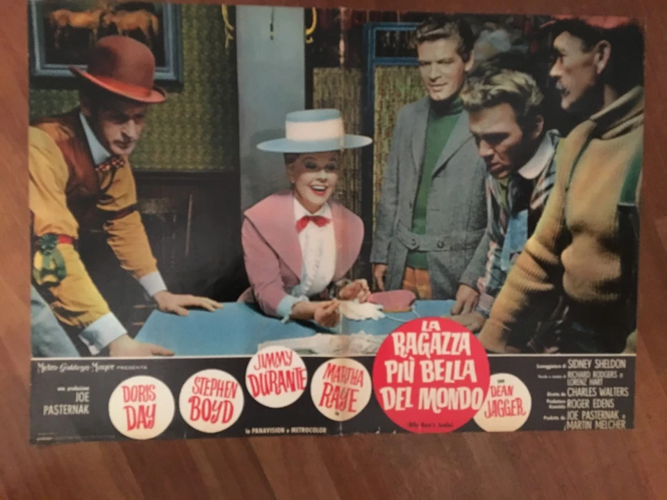 FOTOBUSTA,B4, LA RAGAZZA PIù BELLA DEL MONDO DORIS DAY,S.BOYD,CIRCO CIRCUS  63 - Bild 1 von 1