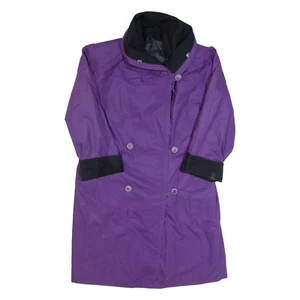 Abrigo abrigo vintage C&A para mujer púrpura años 90 L - Imagen 1 de 6