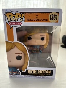 Yellowstone Beth Dutton POP Vinyl Figure #1361 Funko Television New - Picture 1 of 7