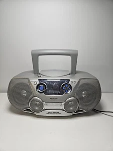 2004 Philips AZ1301 CD Sound Machine CD Rewritable Compatible Working Condition. - Picture 1 of 7