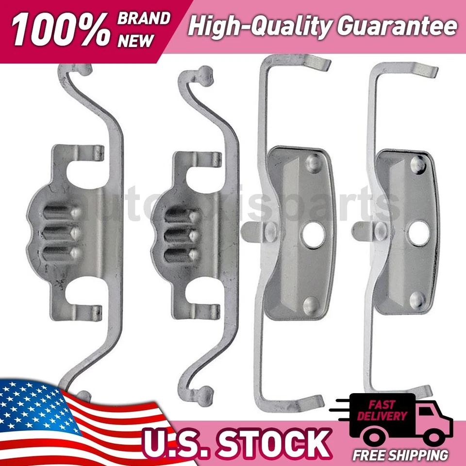 2 Dorman delantero trasero - Kit de herrajes de freno de disco de primera parada para BMW 525i 2004-2006 Foto 1 de 4