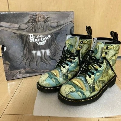 Botas Dr. Martens Tate Museum William Blake 1460 para hombre US9 UK8 EU42 RARAS con caja Foto 1 de 4