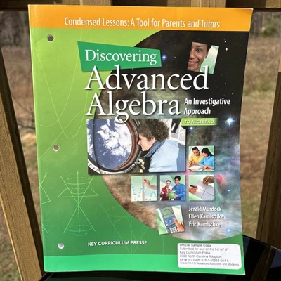 Discovering Advanced Algebra, исследовательский подход от Джеральда Мердока - Изображение 1 из 4