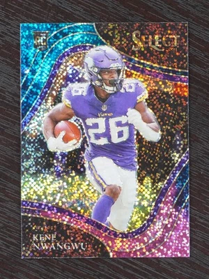 2021 Select Kene Nwangwu Cosmic Prizm Field Level Rookie SSP #374 - Image 1 of 2