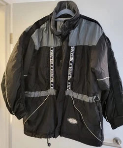 Iguana, Ski-Jacke mit Reißverschluss & Klett, Schwarz, Gr. L, Halblang UVP 150€ - Bild 1 von 18