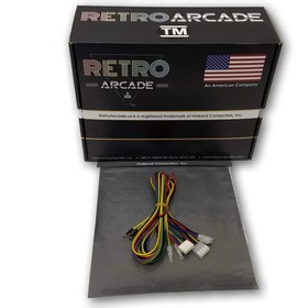 Jamma Track Ball replacement Wiring Harness for 3 Inch trackball 60-in-1 setup