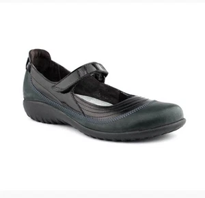 Naot Kirei Women’s Black Leather Mary Jane Comfort Shoes Size: 40 / 9-9.5 - Picture 1 of 8
