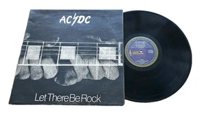 AC/DC Let There Be Rock Vinyl LP Record Aussie Alberts 2nd Press Blue Label VG++ - Picture 1 of 6
