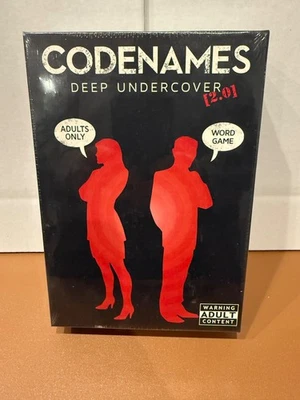 Codenames Games Deep Undercover 2.0 FACTORY SEALED - Image 1 of 3