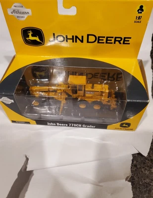 Athearn HO Scale 1:87 John Deere 770CH Grader 77093 Diecast Model NEW IN PACKAGE - Image 1 of 4