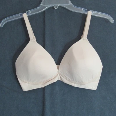 Sujetador DKNY Mujer Talla Pequeña Beige Tazas Moldeadas Inalámbrico Todos los Días Correa Ajustable Foto 1 de 4