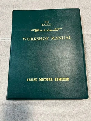 Libro de reparación Isuzu Bellett chasis manual vintage usado Foto 1 de 4