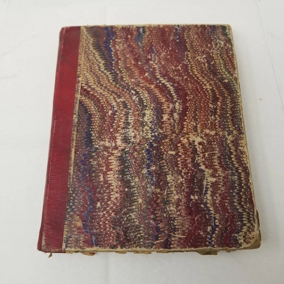 Álbum de recortes antiguo de la década de 1880 niñas hojas prensadas periódicos de Missouri Foto 1 de 4