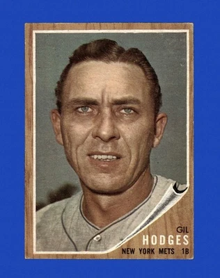 1962 Topps Set-Break # 85 Gil Hodges VG-VGEX *GMCARDS* - Imagem 1 de 2